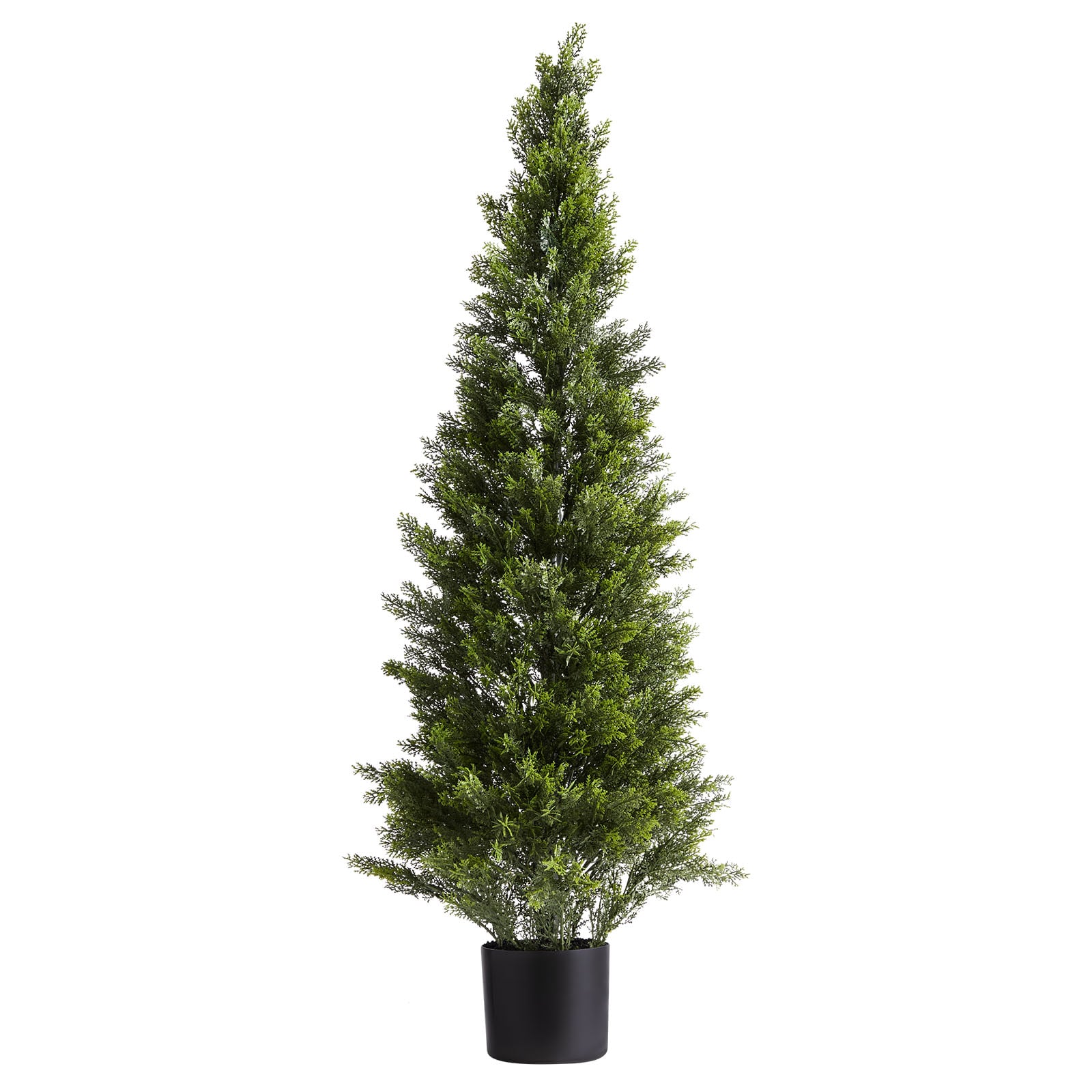 Artificial Cedar Topiary Trees Set Of 2 For Garden And Home Decor_voghion.com